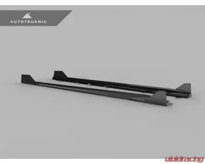 Auto Tecknic Dry Carbon Side Skirt Extension Set for BMW G87 M2 2023-2025 - ATK-BM-0808