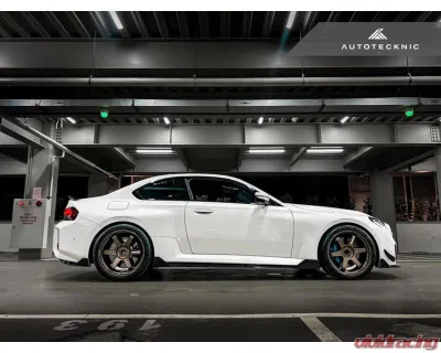Auto Tecknic Dry Carbon Side Skirt Extension Set for BMW G87 M2 2023-2025 - ATK-BM-0808