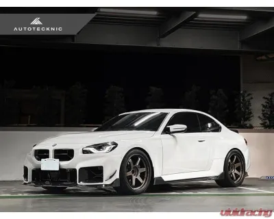 Auto Tecknic Dry Carbon Side Skirt Extension Set for BMW G87 M2 2023-2025 - ATK-BM-0808