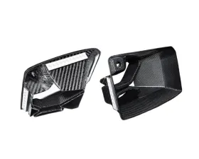 Auto Tecknic Dry Carbon Podium Front Bumper Lower Vent Set for BMW G87 M2 2023-2025