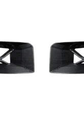Auto Tecknic Dry Carbon Podium Front Bumper Lower Vent Set for BMW G87 M2 2023-2025                                     - ATK-BM-0809 - Image 2