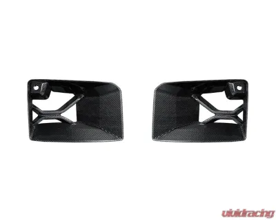 Auto Tecknic Dry Carbon Podium Front Bumper Lower Vent Set for BMW G87 M2 2023-2025 - ATK-BM-0809