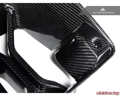 Auto Tecknic Dry Carbon Podium Front Bumper Lower Vent Set for BMW G87 M2 2023-2025 - ATK-BM-0809