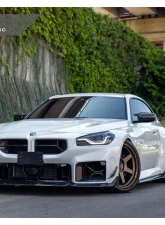 Auto Tecknic Dry Carbon Podium Front Bumper Lower Vent Set for BMW G87 M2 2023-2025                                     - ATK-BM-0809 - Image 7