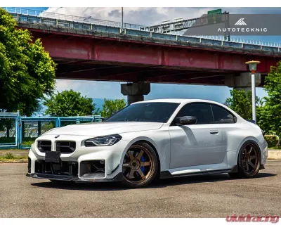 Auto Tecknic Dry Carbon Podium Front Grille for BMW G87 M2 2023-2025 - ATK-BM-0810