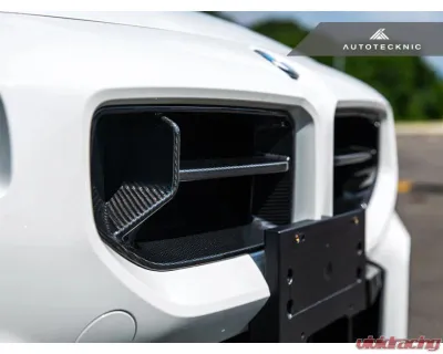 Auto Tecknic Dry Carbon Podium Front Grille for BMW G87 M2 2023-2025 - ATK-BM-0810