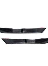Auto Tecknic Dry Carbon Rear Splitter Set for BMW G87 M2 2023-2025                                     - ATK-BM-0811 - Image 8