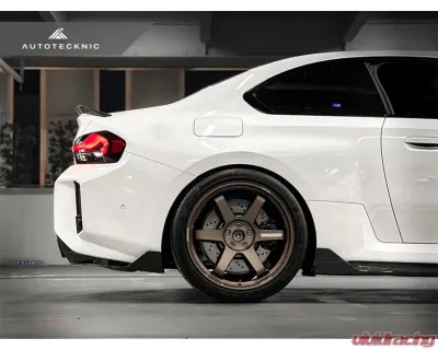 Auto Tecknic Dry Carbon Rear Splitter Set for BMW G87 M2 2023-2025 - ATK-BM-0811