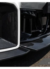 Auto Tecknic Dry Carbon Podium Front Lip Set for BMW G87 M2 2023-2025                                     - ATK-BM-0812 - Image 5