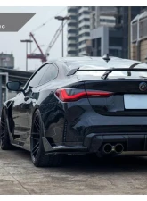 Auto Tecknic Dry Carbon Rear Splitter Winglet Set for BMW G80 G81 M3 G82 G83 M4 2020-2025                                     - ATK-BM-0814 - Image 2