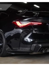 Auto Tecknic Dry Carbon Rear Splitter Winglet Set for BMW G80 G81 M3 G82 G83 M4 2020-2025                                     - ATK-BM-0814 - Image 3