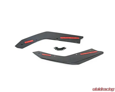 Auto Tecknic Dry Carbon Rear Splitter Winglet Set for BMW G80 G81 M3 G82 G83 M4 2020-2025 - ATK-BM-0814