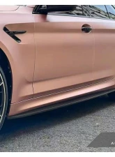 Auto Tecknic Dry Carbon Fiber Side Skirt Extension Set for BMW F90 M5 | G30 5-Series 2017-2023                                     - ATK-BM-0821 - Image 8