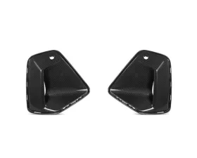 Auto Tecknic Dry Carbon Front Bumper Trim Set for BMW G60 5-Series 2024-2025