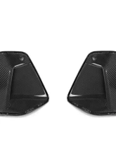 Auto Tecknic Dry Carbon Front Bumper Trim Set for BMW G60 5-Series 2024-2025                                     - ATK-BM-0830 - Image 2