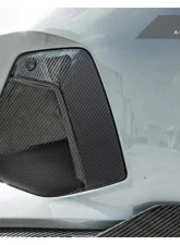 Auto Tecknic Dry Carbon Front Bumper Trim Set for BMW G60 5-Series 2024-2025                                     - ATK-BM-0830 - Image 3