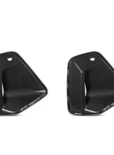 Auto Tecknic Dry Carbon Front Bumper Trim Set for BMW G60 5-Series 2024-2025                                     - ATK-BM-0830 - Image 4