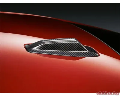 Auto Tecknic Dry Carbon Roof Antenna Cover for BMW G60 5-Series G70 7-Series 2023-2025 - ATK-BM-0831