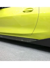 Auto Tecknic Dry Carbon Side Skirt for BMW G83 M4 Convertible 2021-2023                                     - ATK-BM-0883-G83 - Image 14