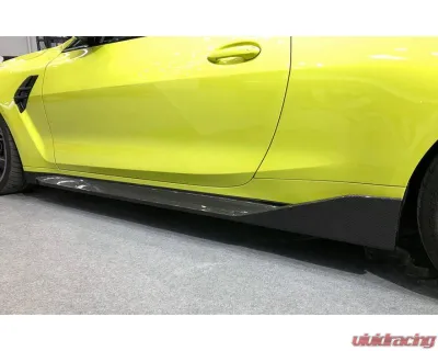 Auto Tecknic Dry Carbon Side Skirt for BMW G83 M4 Convertible 2021-2023 - ATK-BM-0883-G83