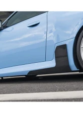 Auto Tecknic Dry Carbon Side Skirt Winglet Set for BMW G87 M2 2023-2025                                     - ATK-BM-0889 - Image 9