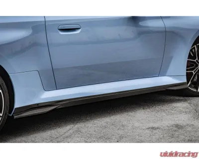 Auto Tecknic Dry Carbon Fiber Side Skirt Extension Set for BMW G87 M2 2023-2025 - ATK-BM-0890