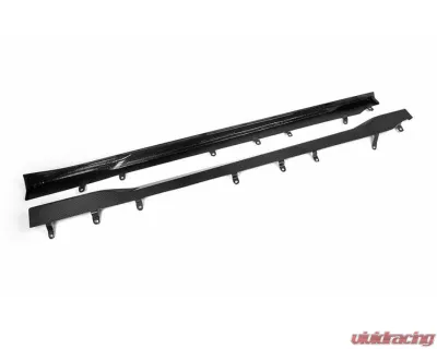 Auto Tecknic Dry Carbon Fiber Side Skirt Extension Set for BMW G87 M2 2023-2025 - ATK-BM-0890