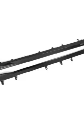 Auto Tecknic Dry Carbon Fiber Side Skirt Extension Set for BMW G87 M2 2023-2025                                     - ATK-BM-0890 - Image 4