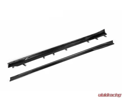 Auto Tecknic Dry Carbon Fiber Side Skirt Extension Set for BMW G87 M2 2023-2025 - ATK-BM-0890