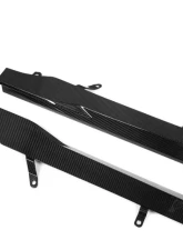 Auto Tecknic Dry Carbon Fiber Side Skirt Extension Set for BMW G87 M2 2023-2025                                     - ATK-BM-0890 - Image 7