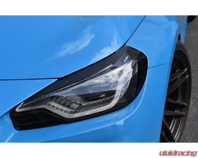Auto Tecknic Carbon Fiber Headlight Trim Set for BMW G87 M2 2023-2025 - ATK-BM-0893
