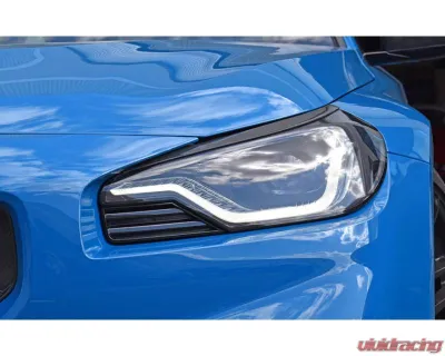Auto Tecknic Carbon Fiber Headlight Trim Set for BMW G87 M2 2023-2025 - ATK-BM-0893