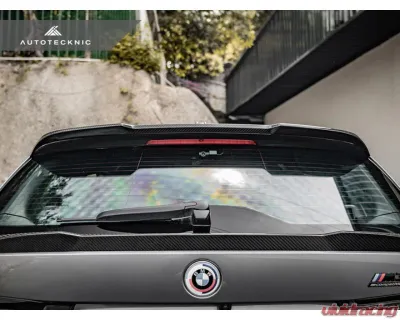 Auto Tecknic Dry Carbon Roof Spoiler Add-On for 2020-2025 BMW G81 M3 - ATK-BM-0896