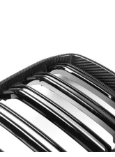 Auto Tecknic Dry Carbon Fiber Dual-Slats Front Grille Set for BMW G01 X3 G02 X4 2014-2025                                     - ATK-BM-0897 - Image 7
