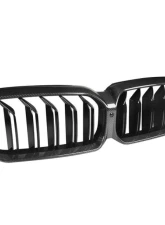 Auto Tecknic Dry Carbon Fiber Dual-Slats Front Grilles for BMW G30 5-Series LCI 2017-2023                                     - ATK-BM-0898 - Image 2