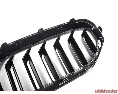 Auto Tecknic Dry Carbon Fiber Dual-Slats Front Grilles for BMW G30 5-Series LCI 2017-2023 - ATK-BM-0898