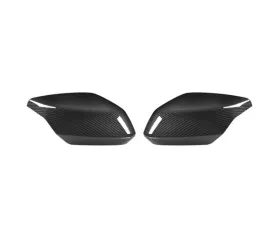Auto Tecknic Replacement Dry Carbon Mirror Covers for Chevrolet C8 Corvette 2020+