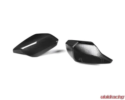 Auto Tecknic Replacement Dry Carbon Mirror Covers for Chevrolet C8 Corvette 2020+ - ATK-CV-0002