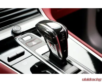 Auto Tecknic Carbon Fiber Shift Lever for Porsche 971 | 971.2 Panamera 2017-2025 - ATK-PR-0020-971-S