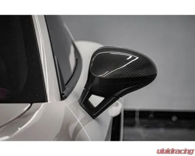 Auto Tecknic Carbon Fiber Mirror Covers for Porsche 718 Cayman 2017-2023 - ATK-PR-0024