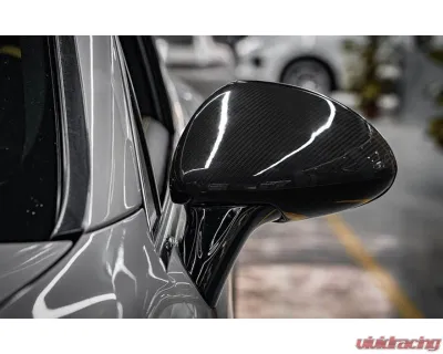 Auto Tecknic Replacement Dry Carbon Mirror Covers for Porsche 958 Cayenne 2011-2014 - ATK-PR-0026