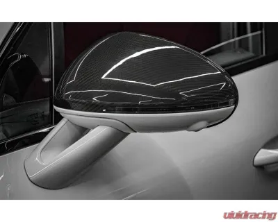 Auto Tecknic Replacement Dry Carbon Mirror Covers for Porsche Macan 2014-2024 - ATK-PR-0027