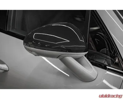 Auto Tecknic Replacement Dry Carbon Mirror Covers for Porsche Macan 2014-2024 - ATK-PR-0027