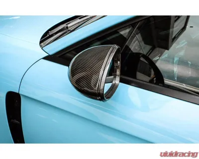Auto Tecknic Replacement Dry Carbon Mirror Covers for Porsche 971 Panamera 2017-2023 - ATK-PR-0028