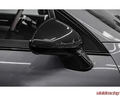 Auto Tecknic Replacement Dry Carbon Mirror Covers for Porsche 958.2 Cayenne 2015-2018 - ATK-PR-0029