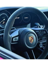 Auto Tecknic Magnetic RS Shift Paddles for Porsche 991.2 911 2017-2019, Aluminum, Black                                     - ATK-PR-0031-RS-A1 - Image 2