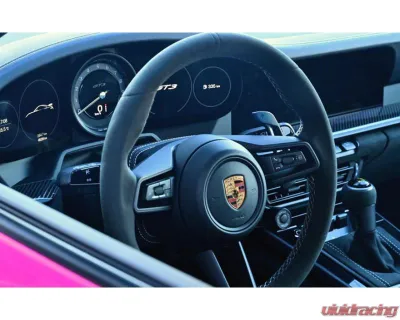 Auto Tecknic Magnetic RS Shift Paddles for Porsche 991.2 911 2017-2019, Aluminum, Black - ATK-PR-0031-RS-A1