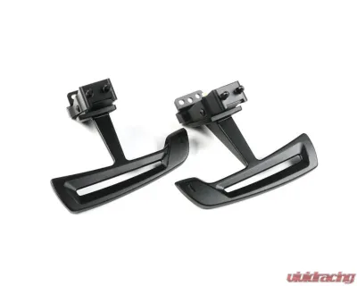 Auto Tecknic Magnetic RS Shift Paddles for Porsche 991.2 911 2017-2019, Aluminum, Black - ATK-PR-0031-RS-A1