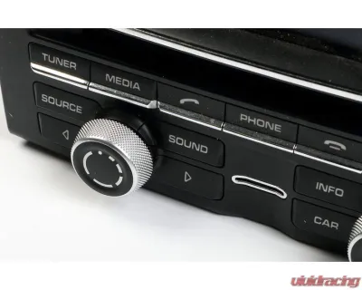 Auto Tecknic Replacement Climate Control & Volume Knob for Porsche 911 2012-2015 - ATK-PR-0032