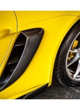 Auto Tecknic Dry Carbon GT4 Style Side Intake Scoops for Porsche 718 Cayman 2017-2024                                     - ATK-PR-0033 - Image 5